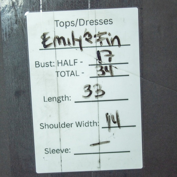 Emily & Fin Purple Floral Cotton Fit & Flare Dress M Lined Pockets Keyhole Back - Picture 10 of 10